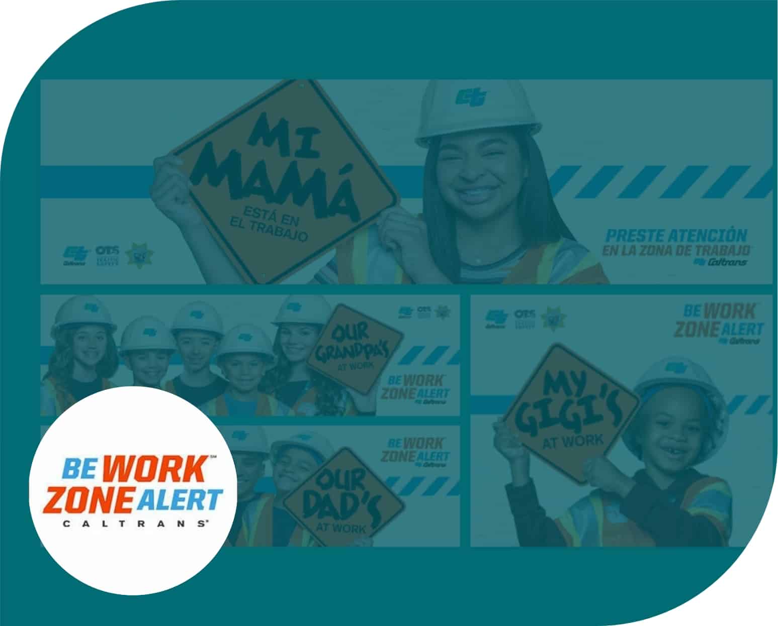 Caltrans Be Alert Work Zone